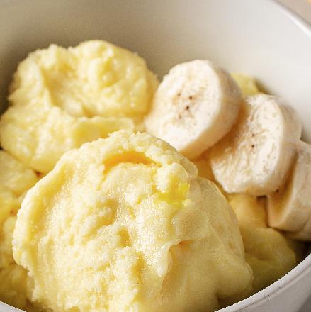 Puré de plátano