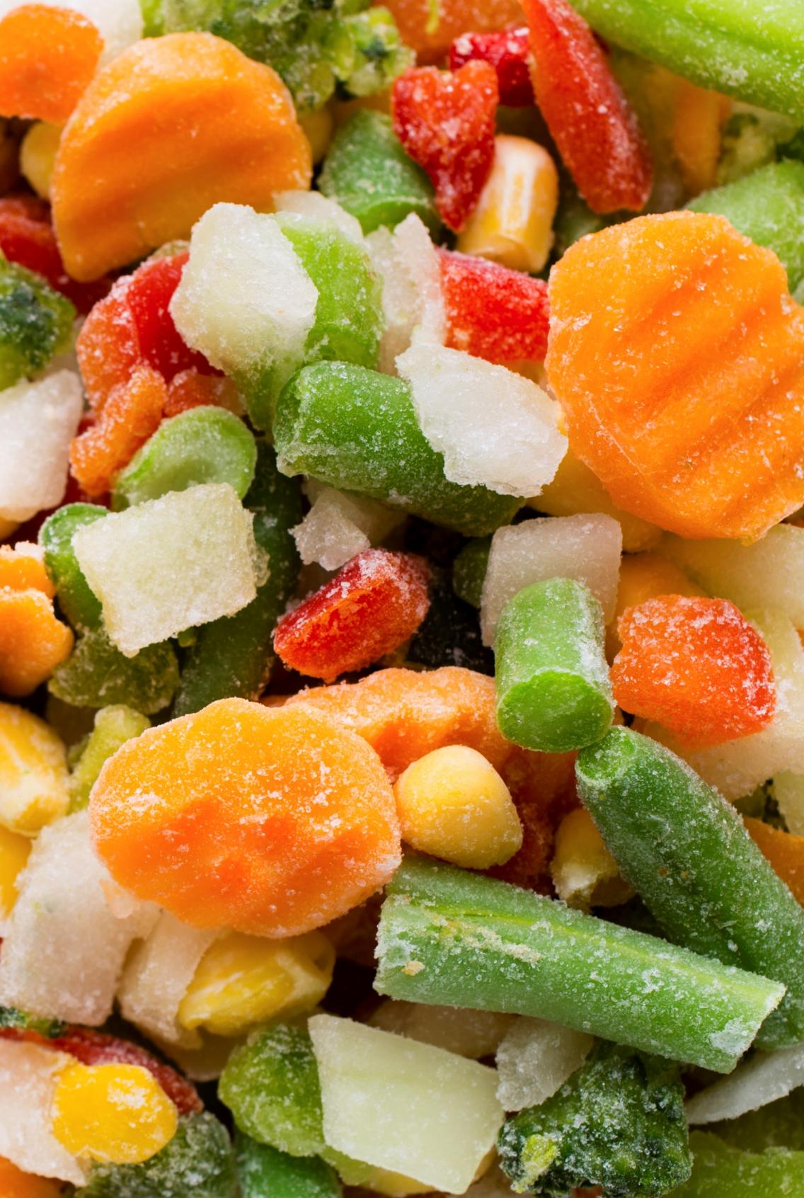 Frozen vegetables